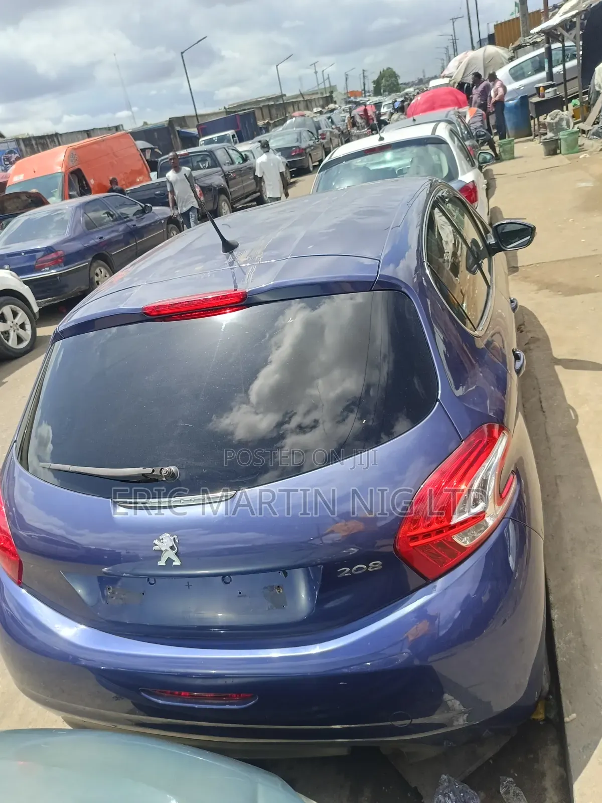 Peugeot 2008 2014 Blue
