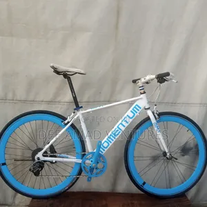 White Momentum Road Bicycle