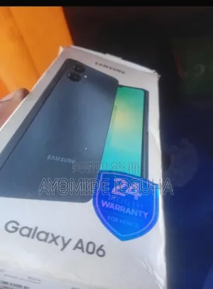 Samsung Galaxy A06 128 GB Black
