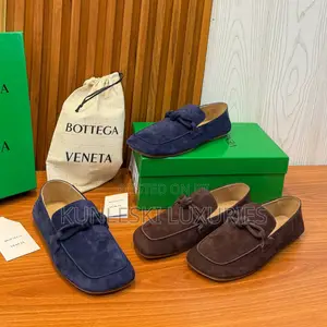 Original Bottega Veneta Daddy Suede Loafers Shoes