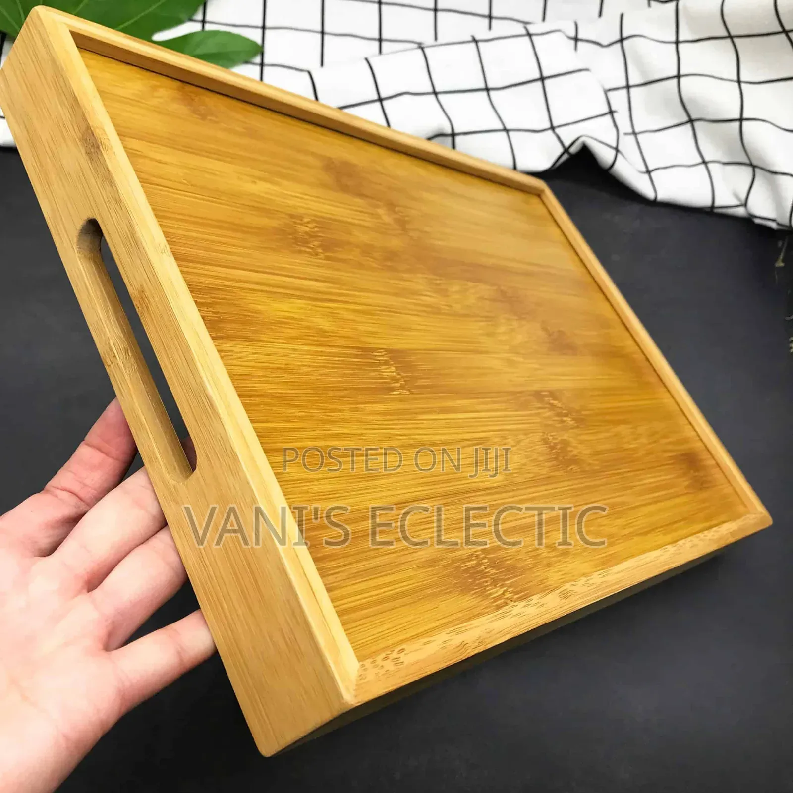 Rectangular Bamboo Tray
