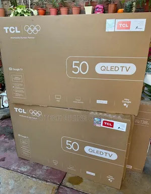 50" TCL Qled Google Smart TV With Stunning Picture Quality
