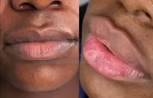 Pink Lips Balm and Lip Scrub