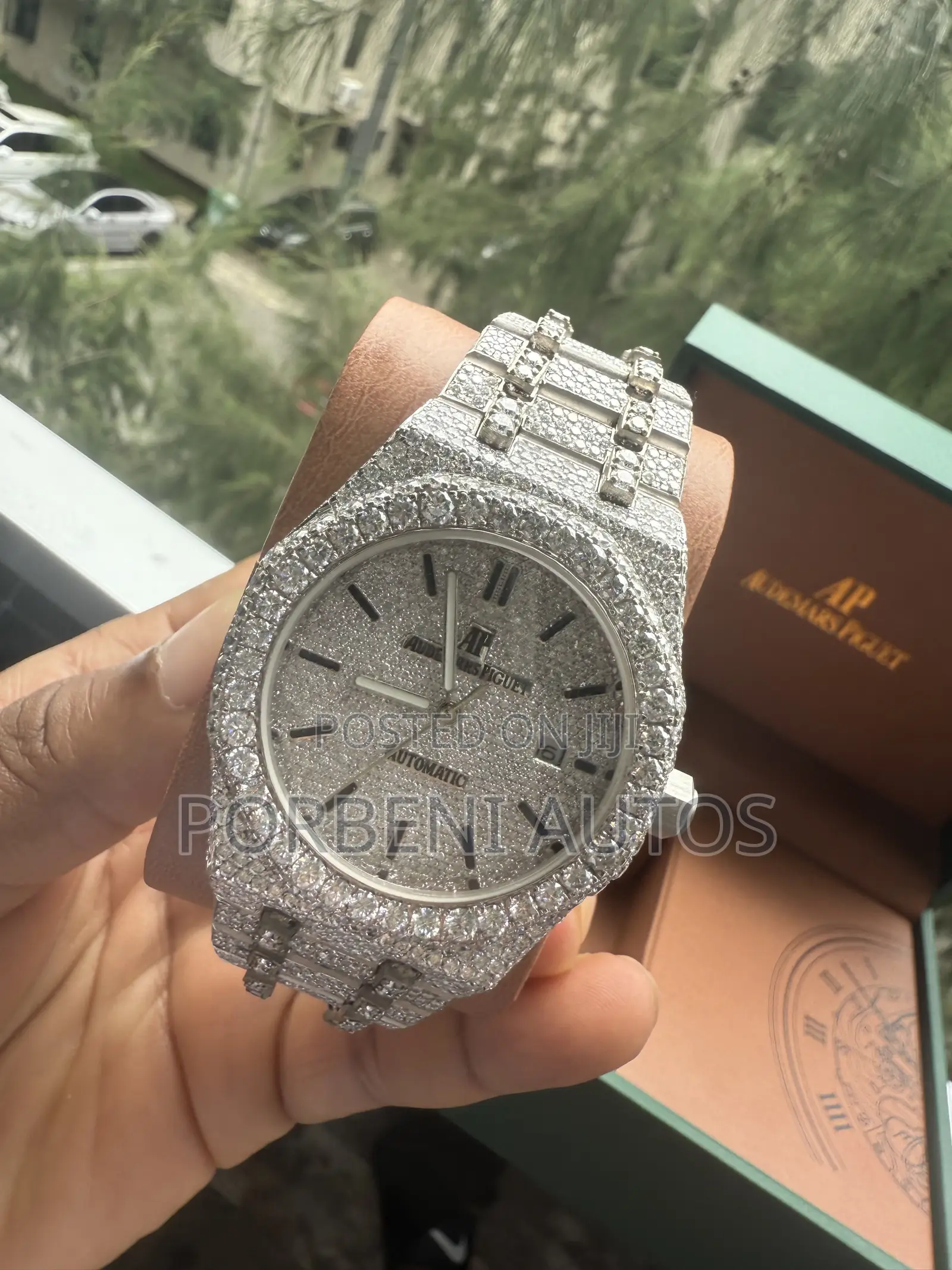 Moissanite Diamond AP Watch