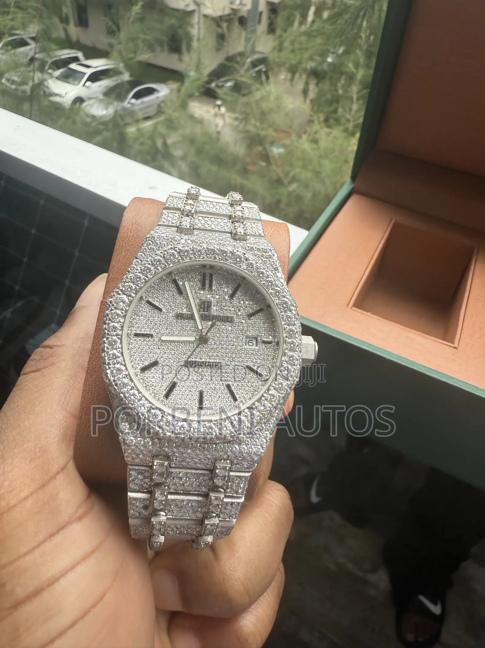 Moissanite Diamond AP Watch