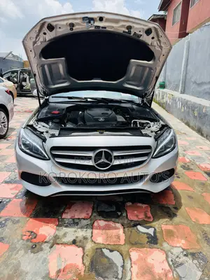 Mercedes-Benz C300 Luxury 4Matic Sedan AWD (2.0L 4cyl 7A) 2016 Silver
