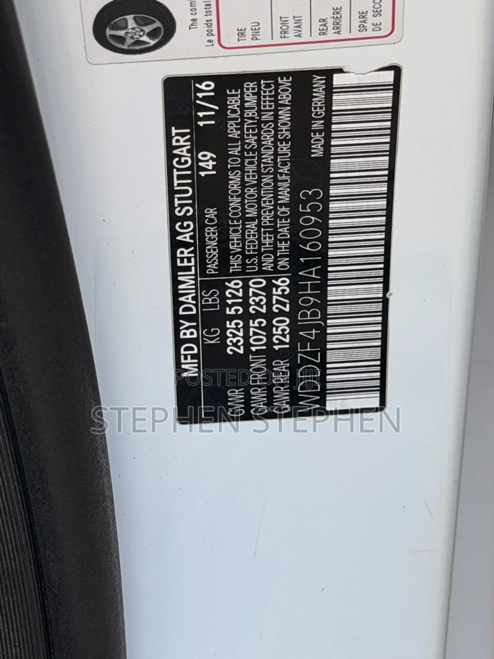 Mercedes-Benz E300 2017 White