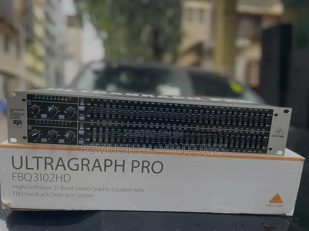 Behringer Ultragraph Pro Fbq3102hd Equalizer