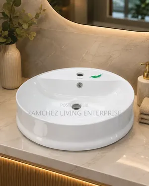 Luxury Round Countertop Wash Basin