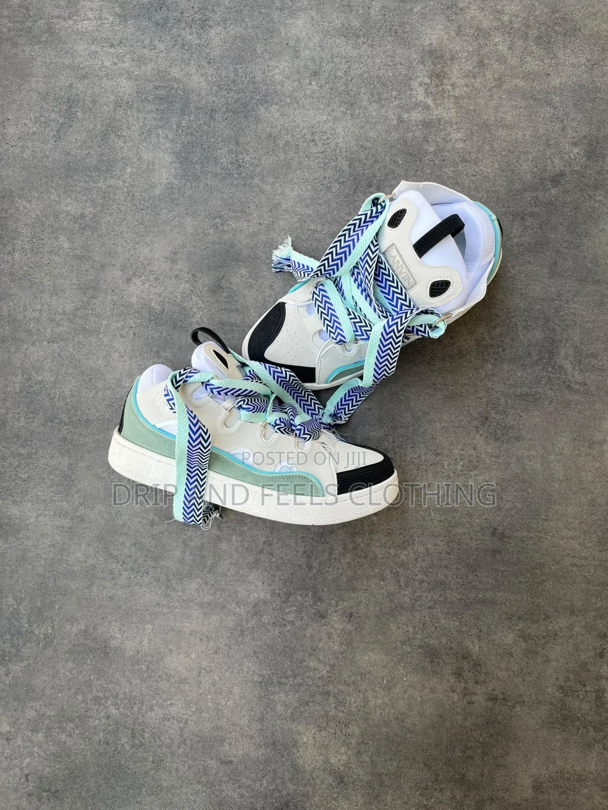 Lanvin Curb Sneakers