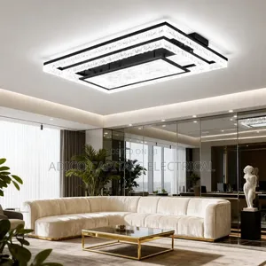 Crystal Ceiling Flush Light