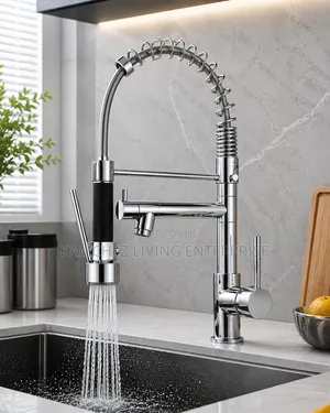 Luxury Pull-Down Kitchen Faucet Mixer Tap