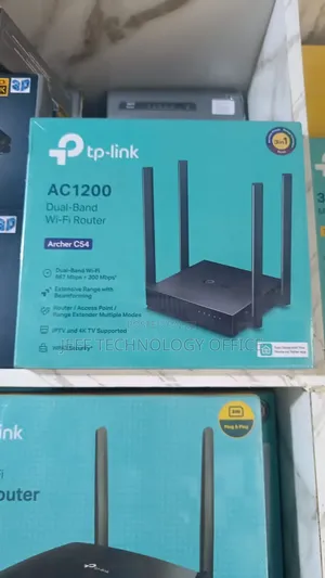TP-Link Archer C54 AC1200 Dual-Band Wi-Fi Router.