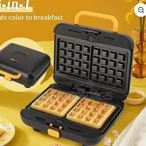 3 in 1 Breakfast Maker: Sandwich, Waffle and Shawama Maker
