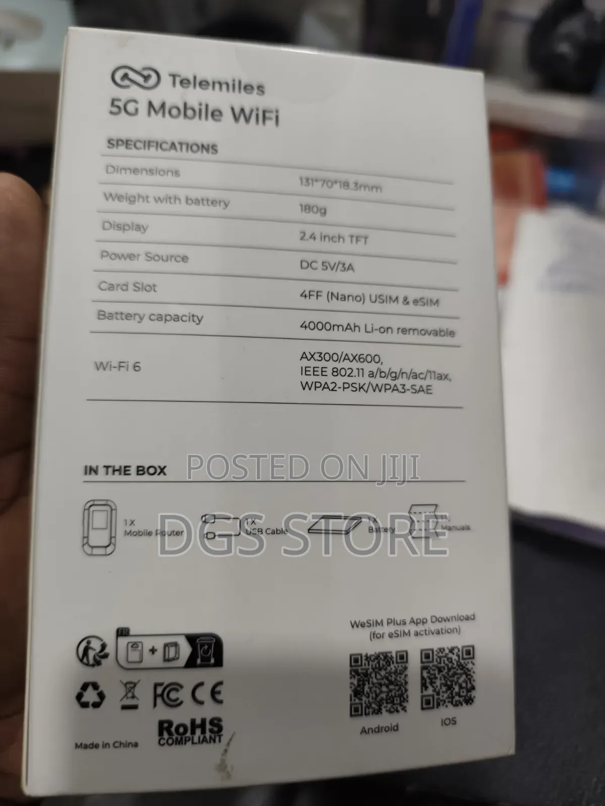 New Mobile Phone Black