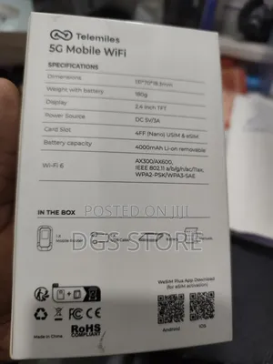 New Mobile Phone Black