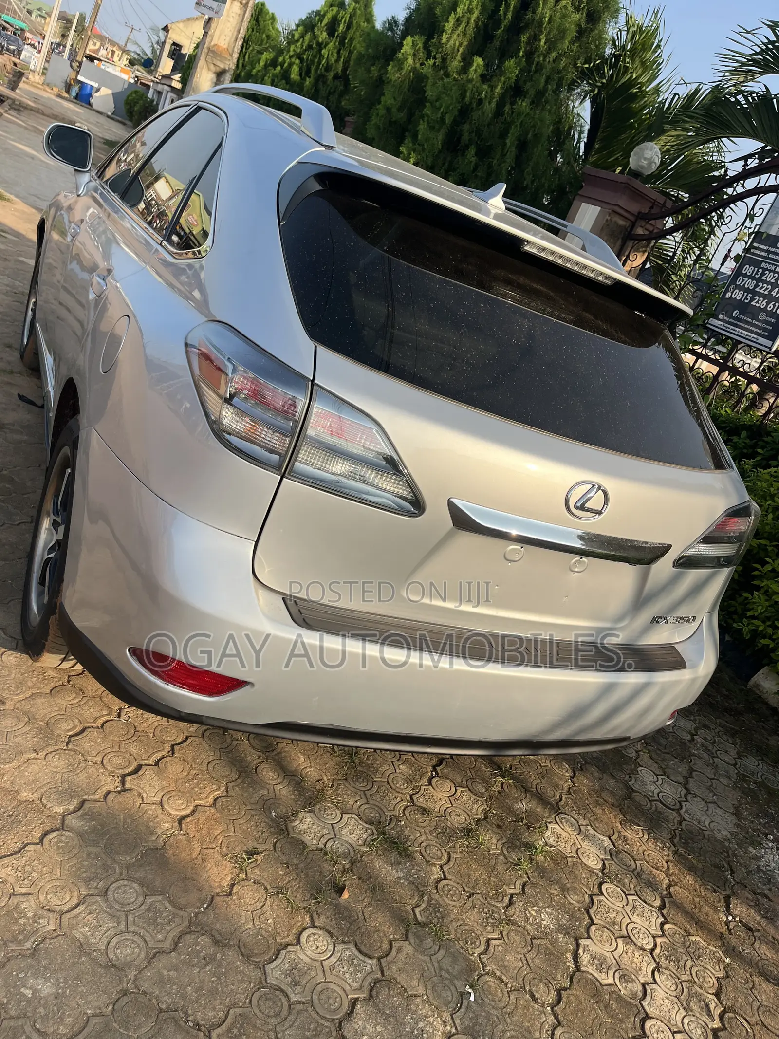 Lexus RX 2012 Silver