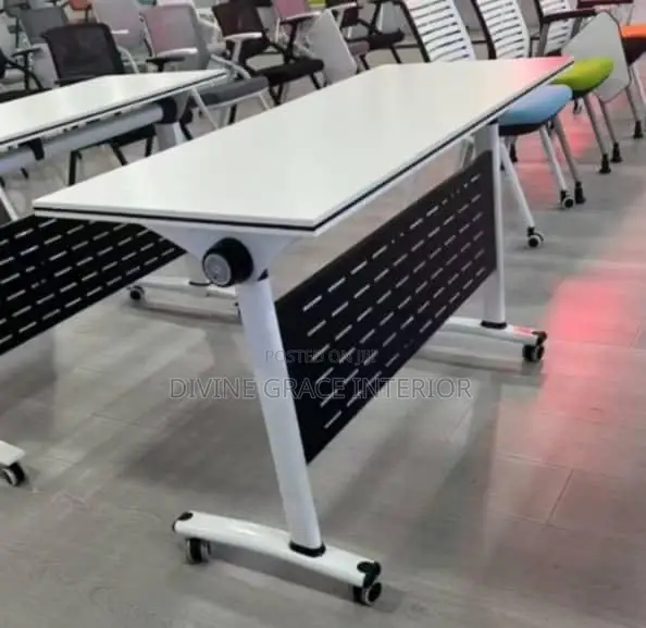 Mobile Foldable Top Office Table