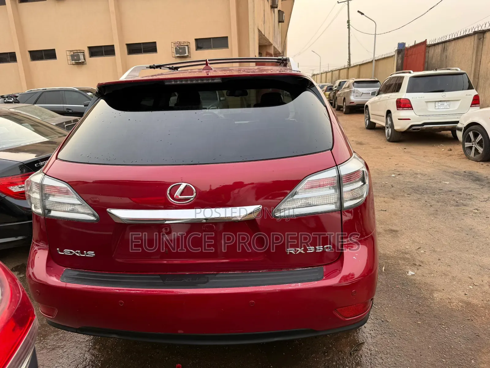 Lexus RX 350 2011 Red