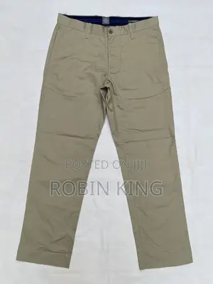 Gap Men Relaxed Fit Khaki Chinos Pants Trousers Size W32 L40