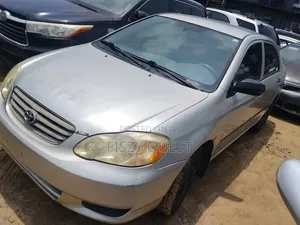 Toyota Corolla Sedan 2003 Silver