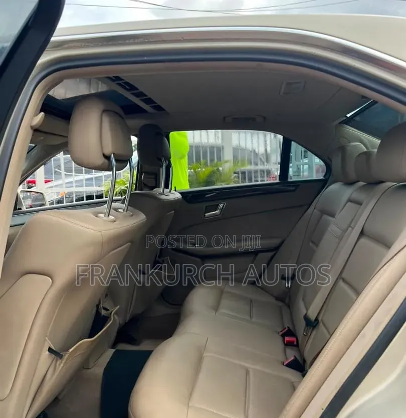 Mercedes-Benz E350 2012 Gold