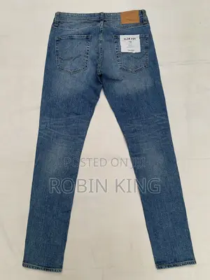 Jack and Jones Men Slim Fit Jeans Size W30 L44