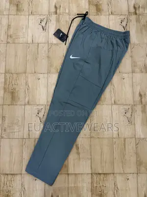 Nike Black Sleeveless X Green Joggers