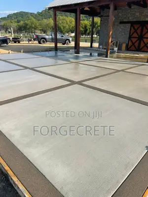 Modern Concrete Floor Patios