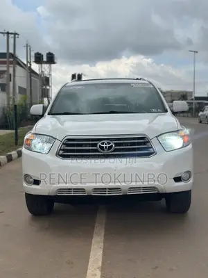 Toyota Highlander Limited 4x4 2009 White
