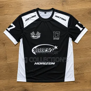 Street Tide 17 Racing Jersey | Y2K Oversized Streetwear Tee