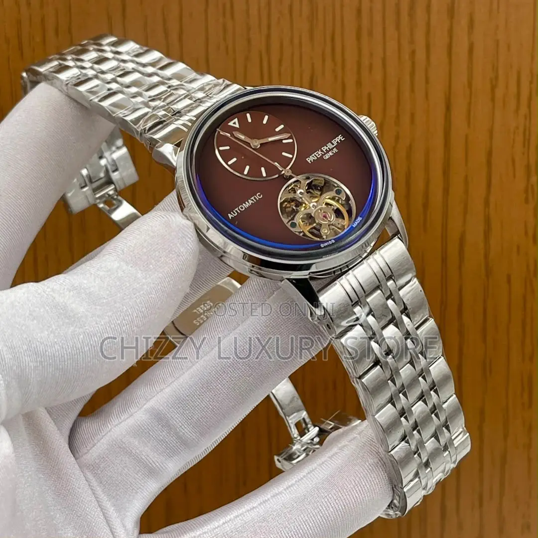 Patek Philippe Quality Luxury Men Automatic Engine Wristwatch