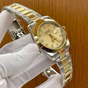 Rolex Quality Luxury Men Chain Strap Wristwatch