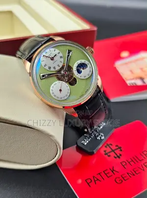 Patek Philippe Quality Luxury Men Automatic Engine Wristwatch
