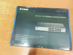 Brand New D-Link 16-Port 10/100 Unmanaged SWITCH