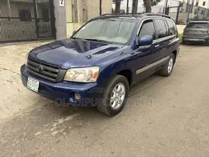Toyota Highlander 2005 Blue