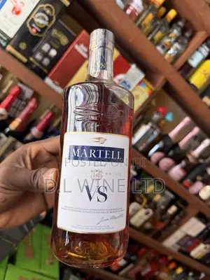 Martell VS Cartoon of 12 Bottles