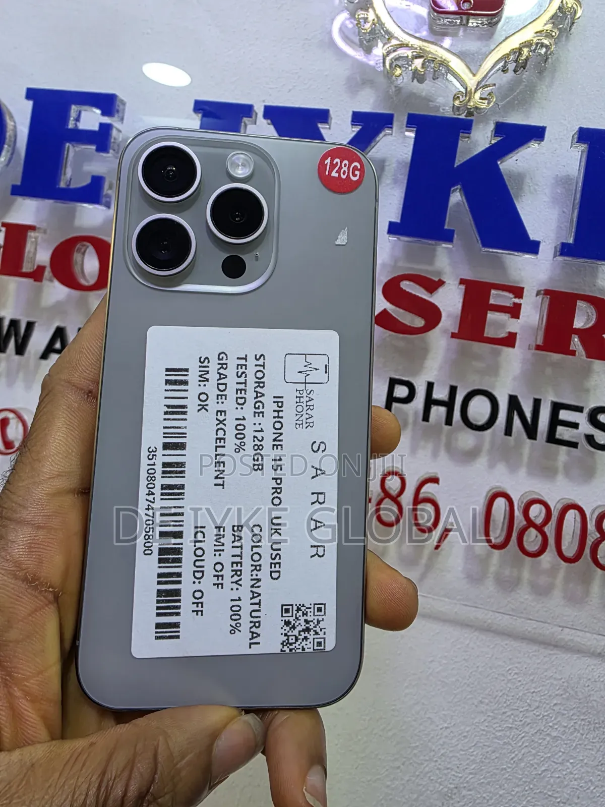 Apple iPhone 15 Pro 128 GB Silver