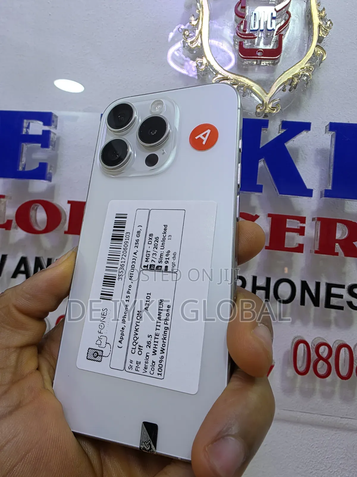 Apple iPhone 15 Pro 256 GB White