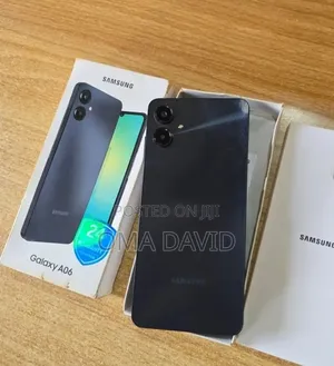 Samsung Galaxy A06 64 GB Black