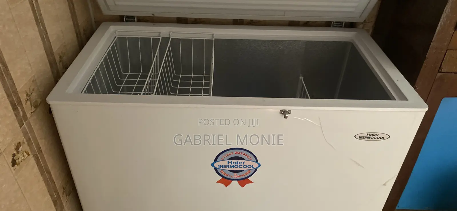 3 Months Used Haier Thermocool Freezer