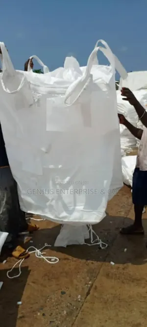 1000kg/1t Jumbo Pp Woven Container Bag With Inlet and Discharge Spoul