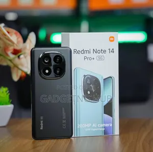 New Xiaomi Redmi Note 14 Pro+ 5G 512 GB Black