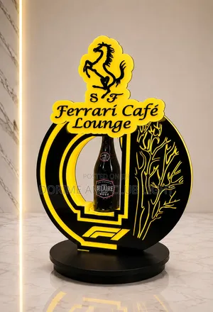 Customized Champagnr Luxury Bottle Presenter
