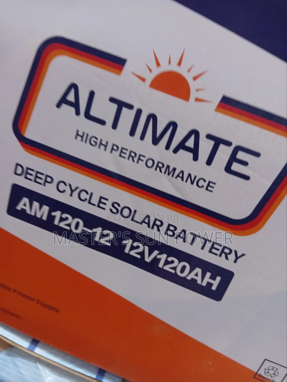 120ah Altimate Dry Cell Battery