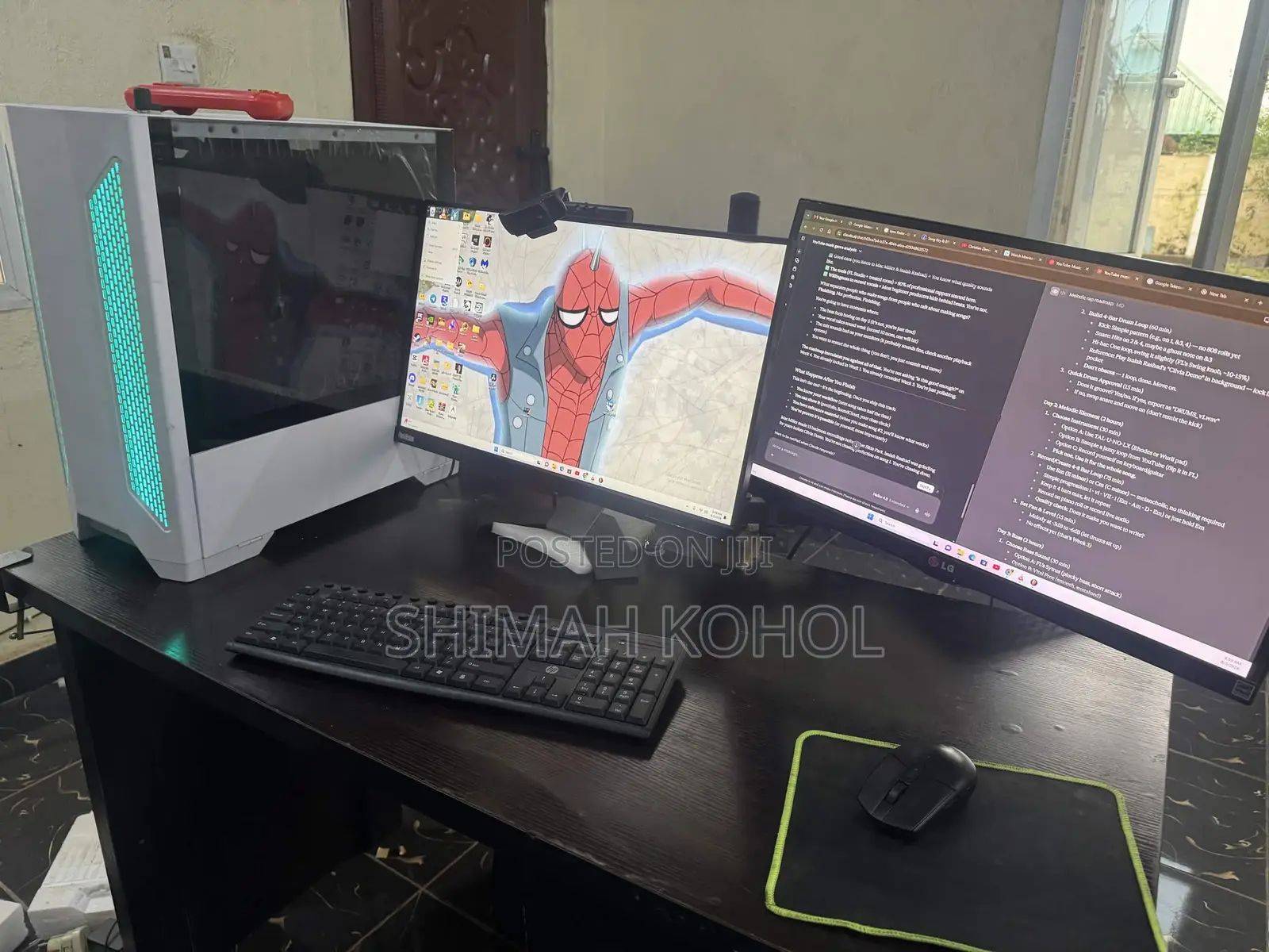 Desktop Computer Asus TUF Gaming FX10CP 16GB Intel Core i7 SSD 2T