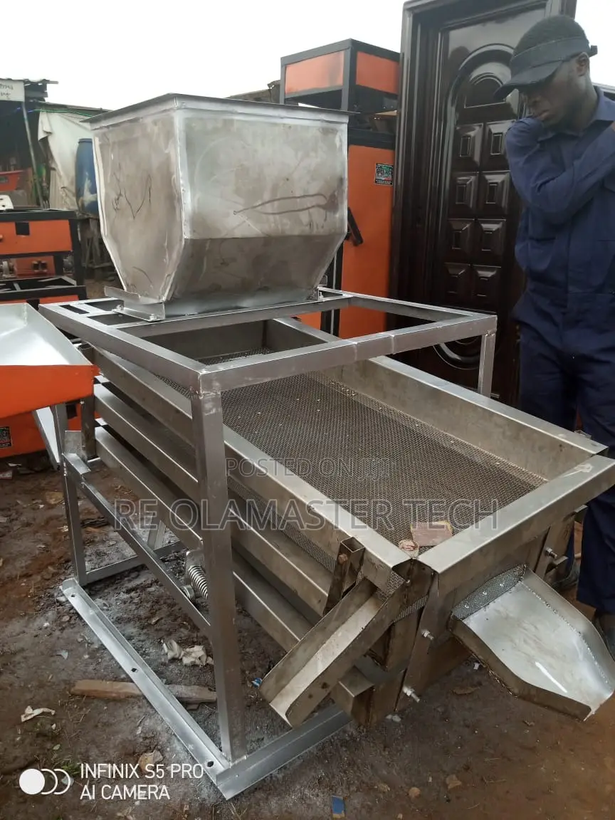 Destoner and Sifting Machine