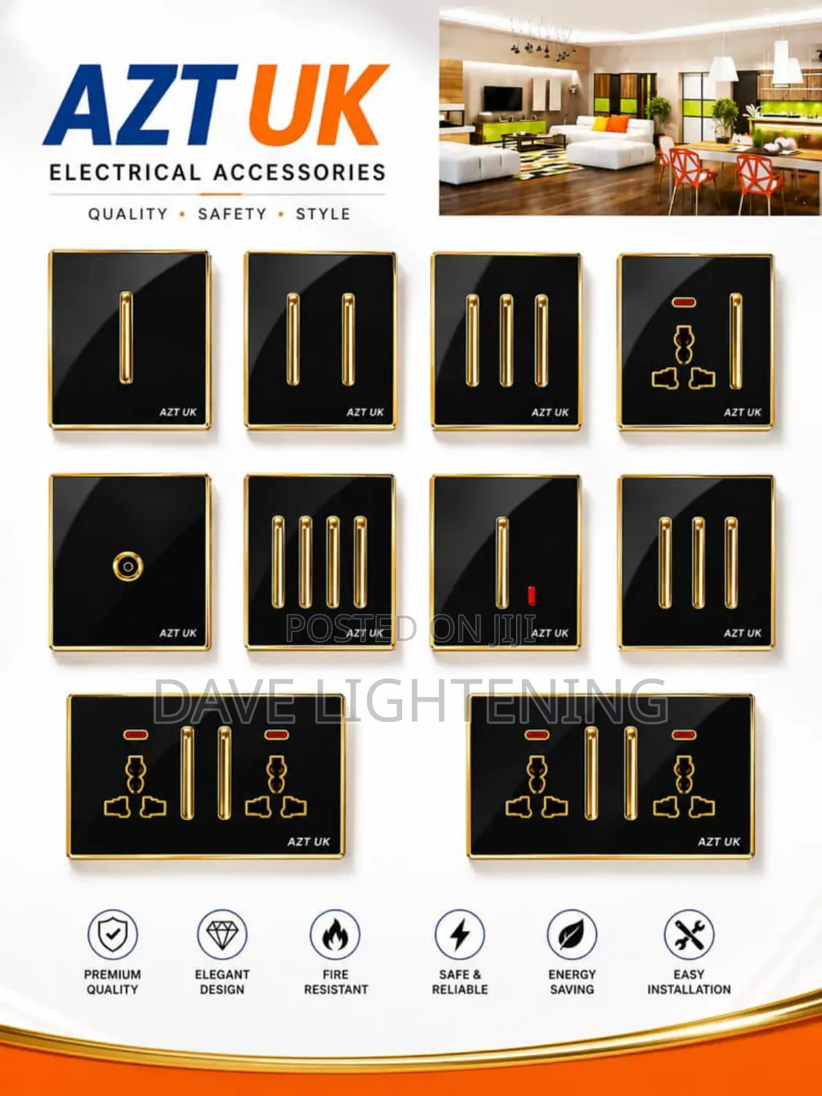 Original High Quality Slim Button Switches