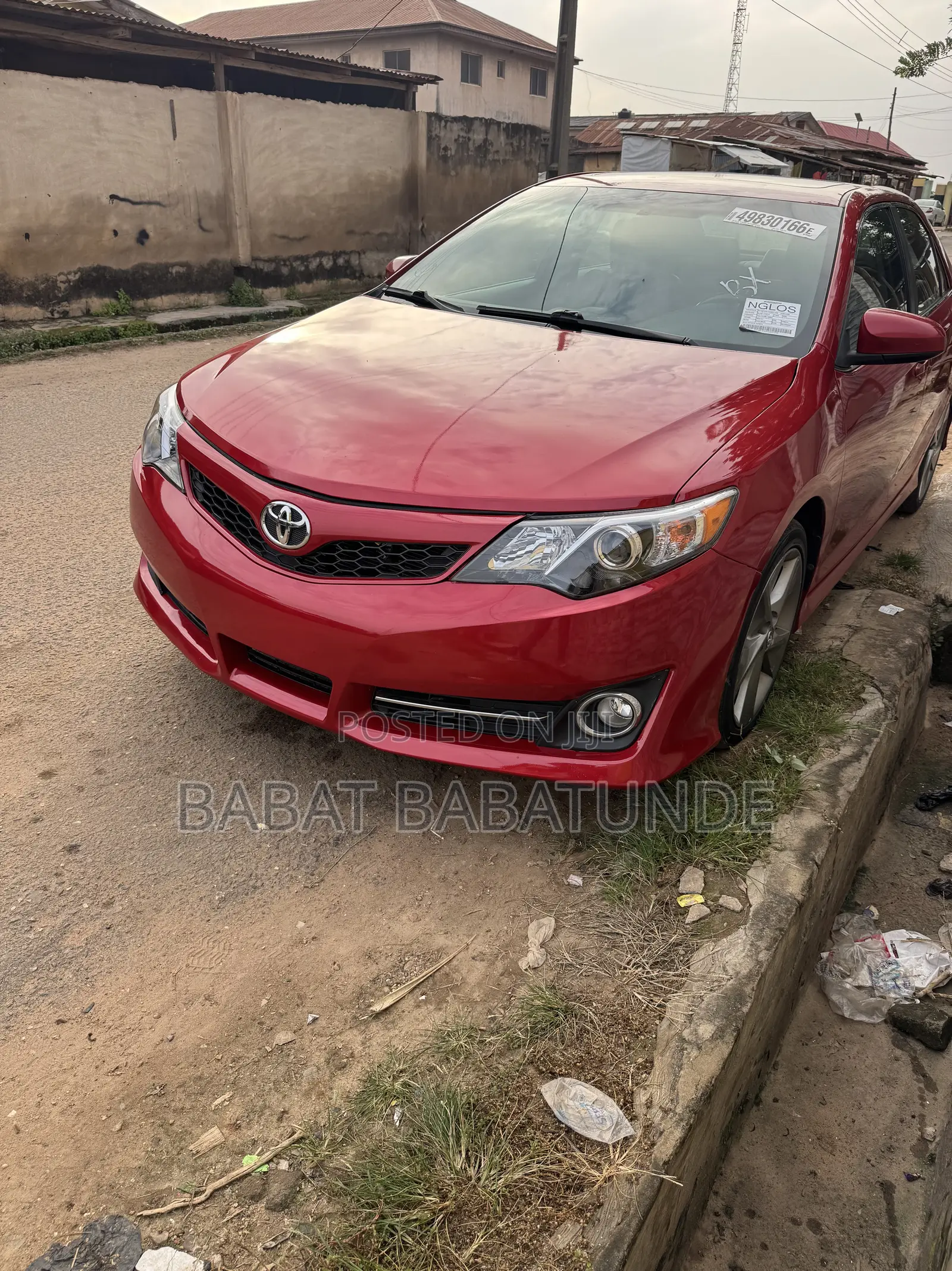 Toyota Camry 2013 Red