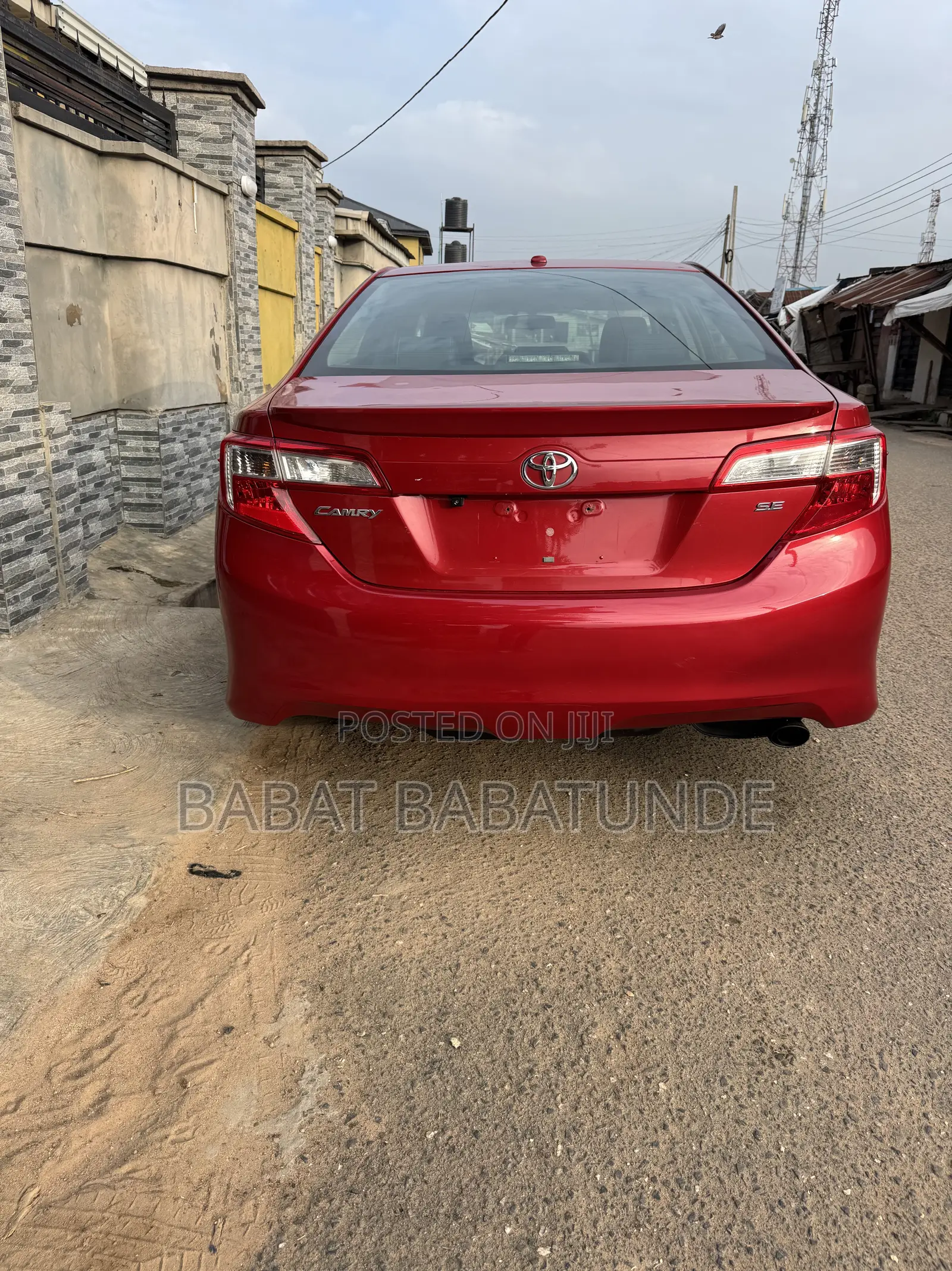Toyota Camry 2013 Red